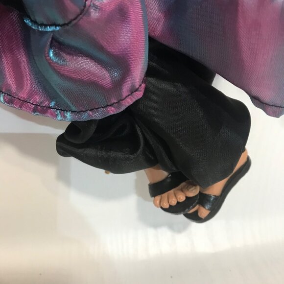 Vintage Halloween Witch Doll With LED Lights & Sound Wings Move Ganz ? - Picture 8 of 11